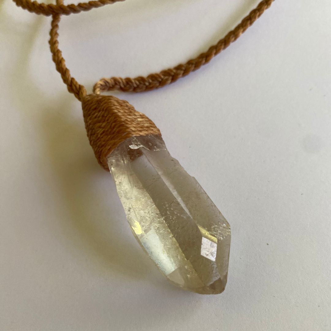 Clear Quartz Crystal with Window