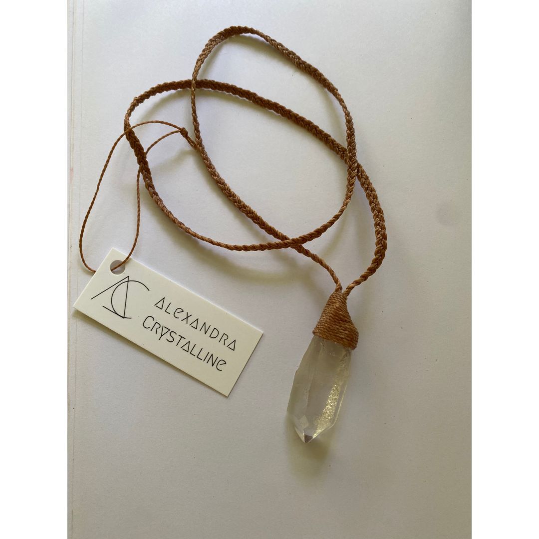 Clear Quartz Crystal with Window